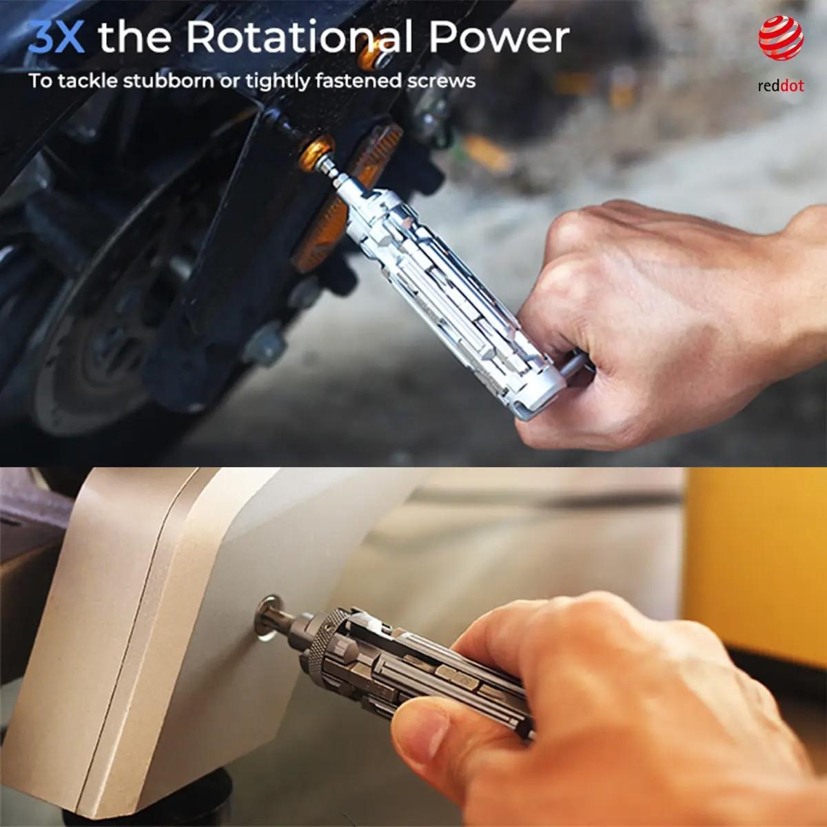 24-In-1 Precision Screwdriver Set, Game Console Optical Drive Gear Replacement Tool, Electronic Device Repair Kit, DIY Portable Gift Choice