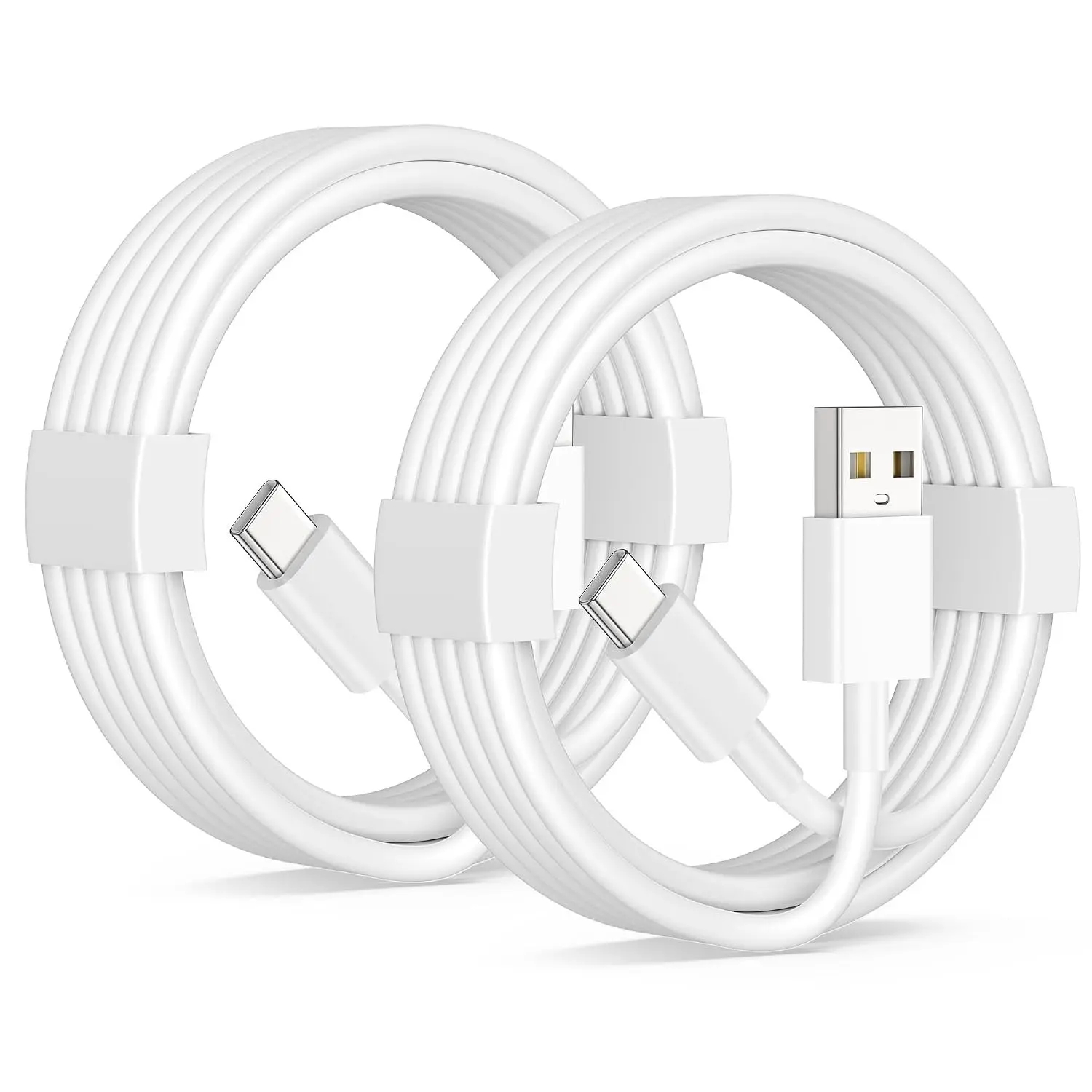 Car Carplay Cable for iPhone 17/17 Pro/Air/17e/16/15 Pro Max/Plus Cable, 2Pack USB A to USB C for CarPlay USBC Cord, iPad, Galaxy, Pixel, Android Accessories Charging Wire Type-C Car Charger Cord 3FT
