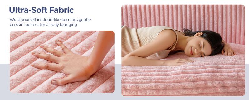 MAXYOYO Bean Bag Chair for Living Room, Upholstered Loveseat Sofa Couch with Deep Seating, Wide Armrests Boneless Couch Sofa in a Box for Bedroom Office Apartment, No Assembly MAXYOYO Bean Bag Chair for Living Room, Upholstered Loveseat Sofa Couch with Deep Seating, Wide Armrests Boneless Couch Sofa in a Box for Bedroom Office Apartment, No Assembly