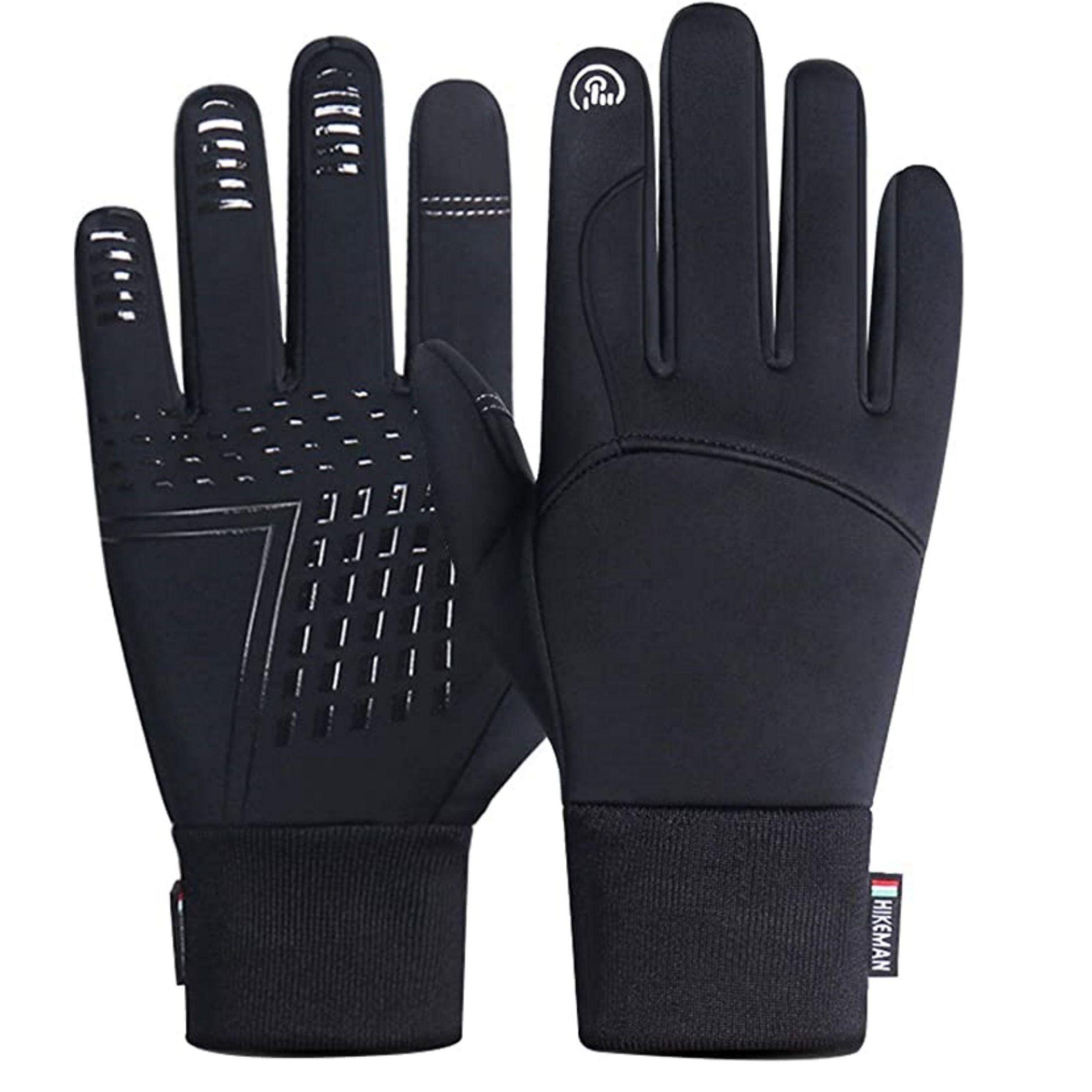 Winter Gloves for Men Women - Cold Weather Gloves for Running Cycling Waterproof Snow Warm Thermal Gloves Touchscreen Finger New Year Gifts