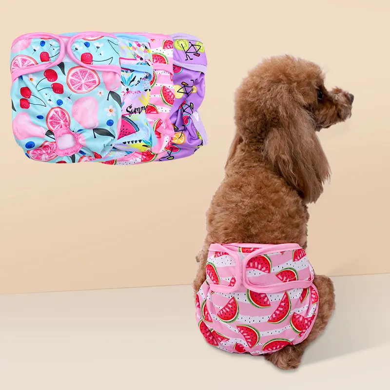 washable female dog menstrual pants, dog diapers, anti-harassment menstrual pants, pet physiological pants