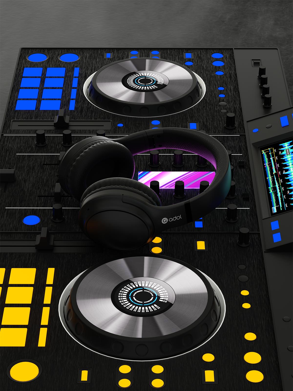 Asus  ANC headset with microphone,lightweight,foldable&portable,for gaming,gym,office