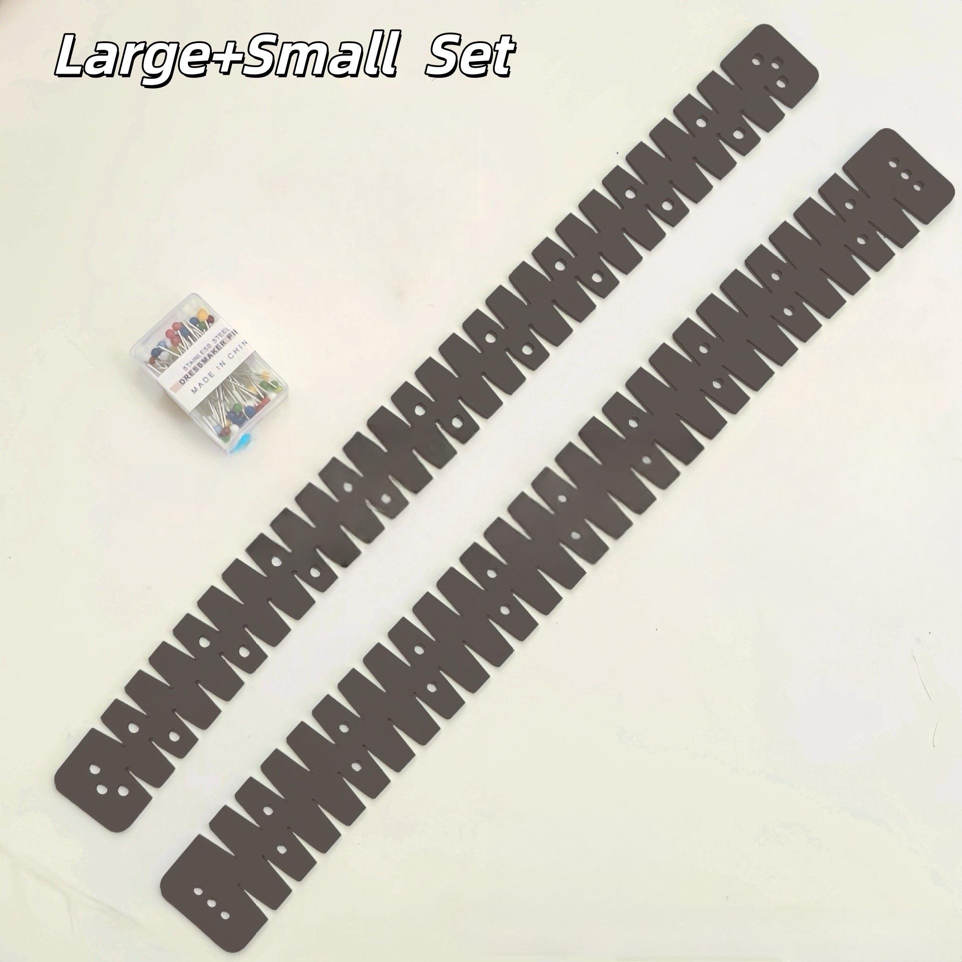 Silicone Hemming Tool Set with Needle Box, Perfect Sewing Accessory, Great Gift for Mums & Tailors, Fun and Useful Small Tools