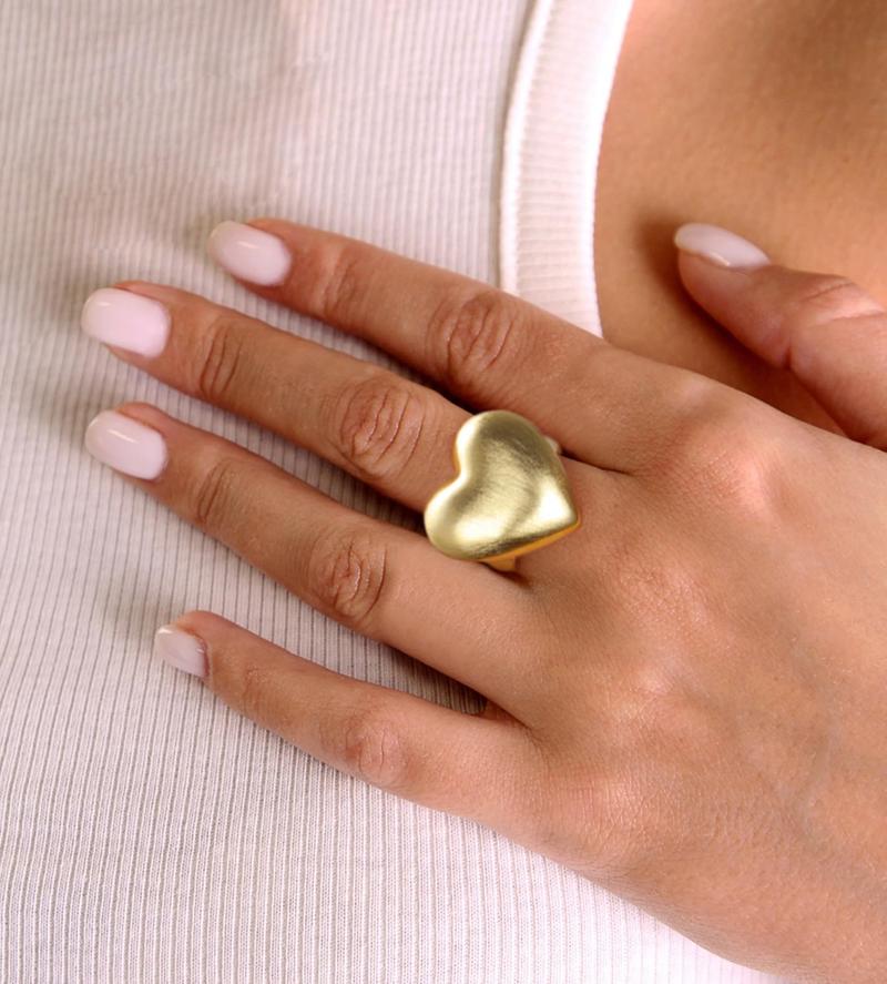 Aprilery Chunky Rings for Women Band Ring Hypoallergenic Jewelry for Her