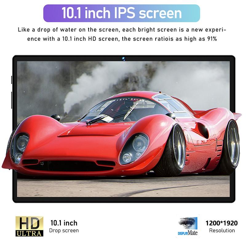 I17 Pro 10.1 Inch Android Tablet PC, 4GB RAM 64GB Storage, Supports 5g Wireless Network, Ideal for Students, Android 13 System, Student Tablets