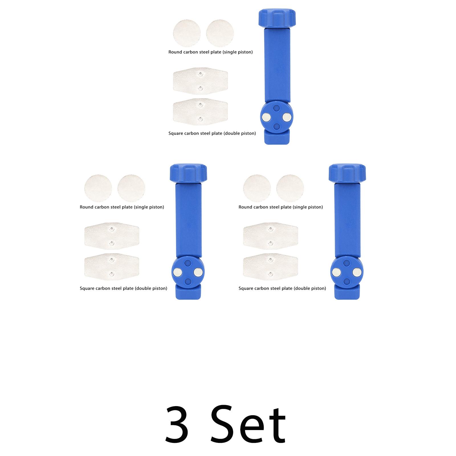 2-In-1 Durable Steel Bicycle Brake Pad Expander Tool, 360° Rotatable Hydraulic Brake Caliper Piston Resetter, Ceramic Piston Non-Damaging