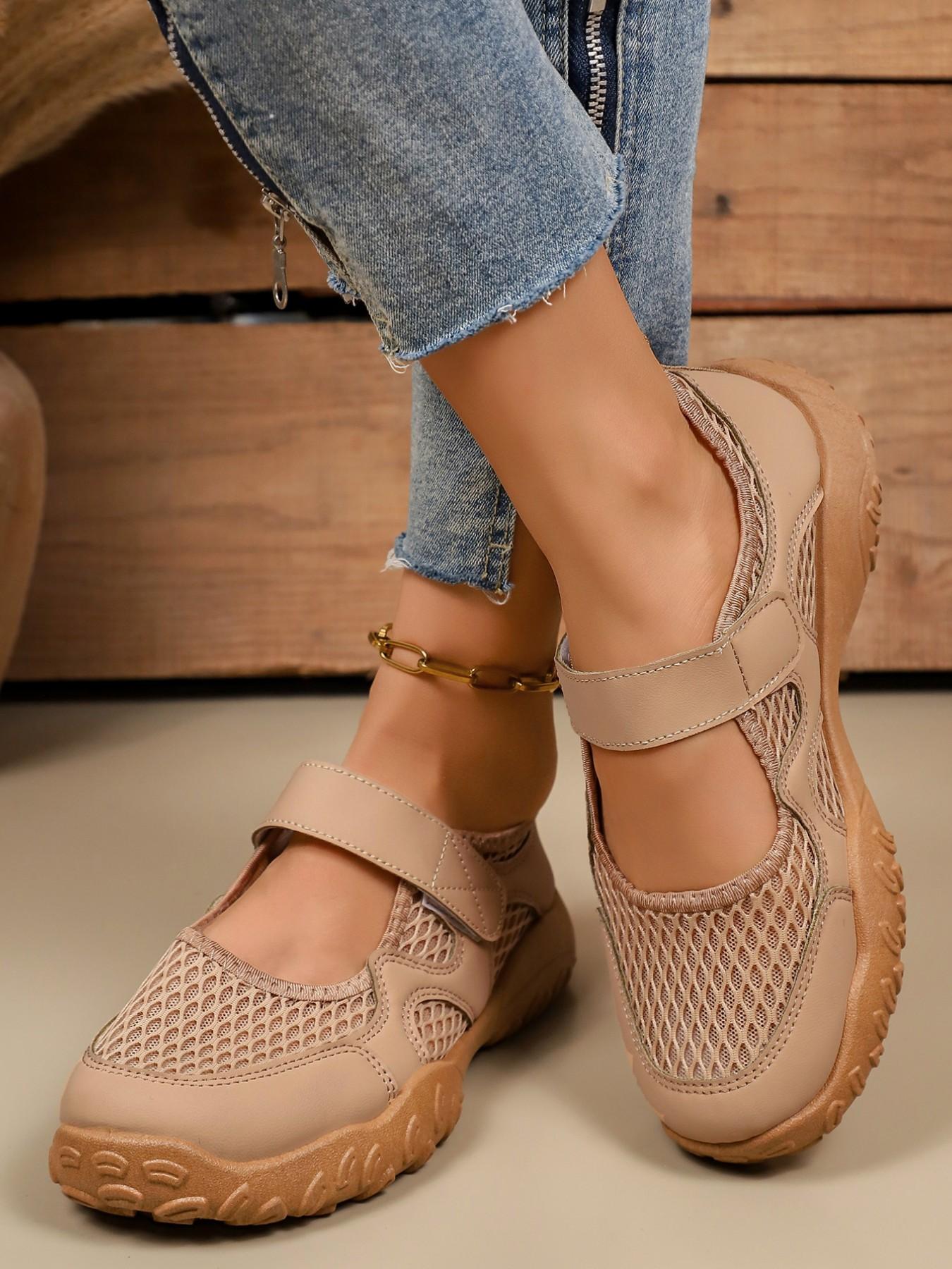 Barefoot Flats Shoes For Women Casual Breathable Shoes Slip On Zero Drop Mesh Minimalist Cheerleading Shoes Walking Fashion Casual Trainer Wide Toe Box Sneakers Lightweight Summer Athletic Sports Rubber LoaferA Worry Free S Footwear