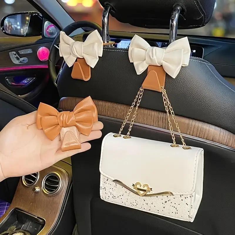 Butterfly Knot Car Seat Back Hooks, Multifunctional Car Interior Accessories, Storage and Organization, Car Parts, Men's Gift