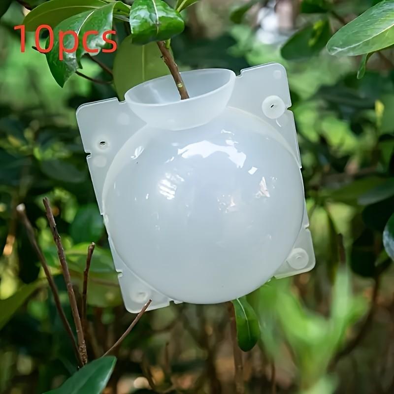 5 Transparent Root Growth Boxes, Root Ball Grafting Tool, High Pressure Plant Propagation, Air Layering Pod, Garden Tree Rooting and Propagation Balls