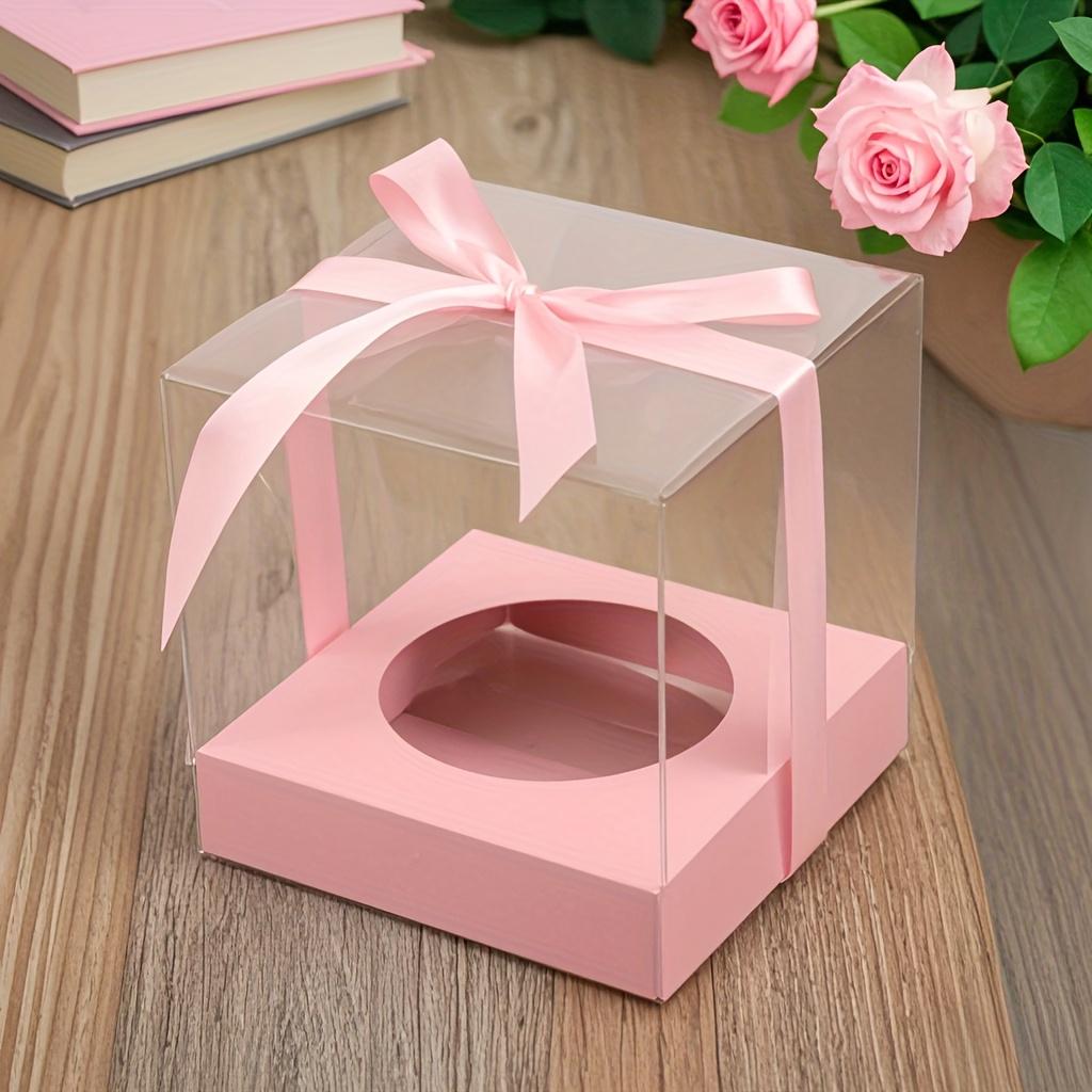 Gift for Her/Him 30pcs-Folding Clear Plastic Packaging Box, Suitable for Christmas Gift Box, Christmas Decoration, Wedding Decoration, Party Gifts, Birthday Decoration And Gift Display