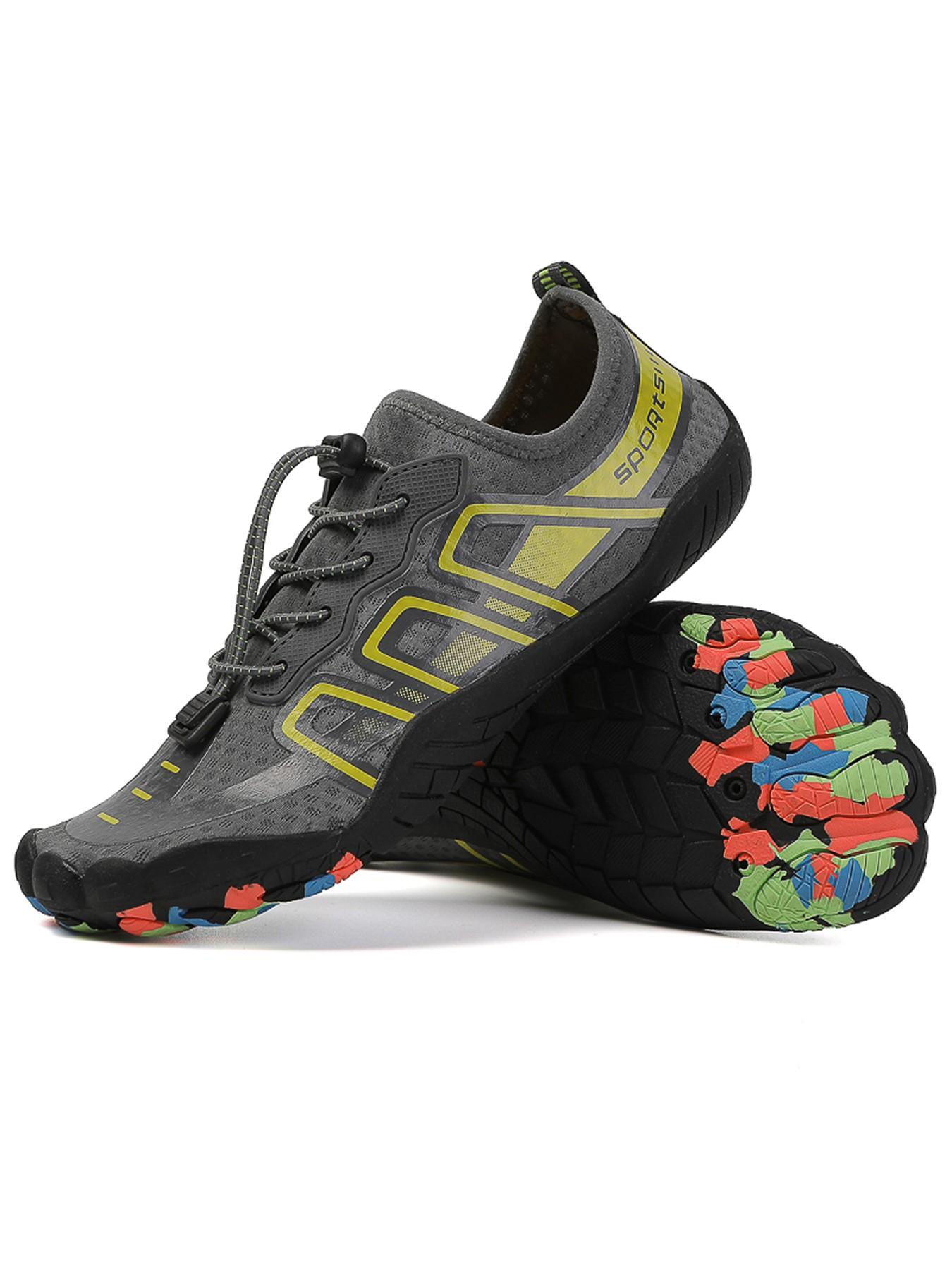 Men's Quick-Dry Water Shoes, Outdoor Beach Barefoot Sandals, Walking Shoes, Surfing Fishing Boat Shoes, Yoga Shoes