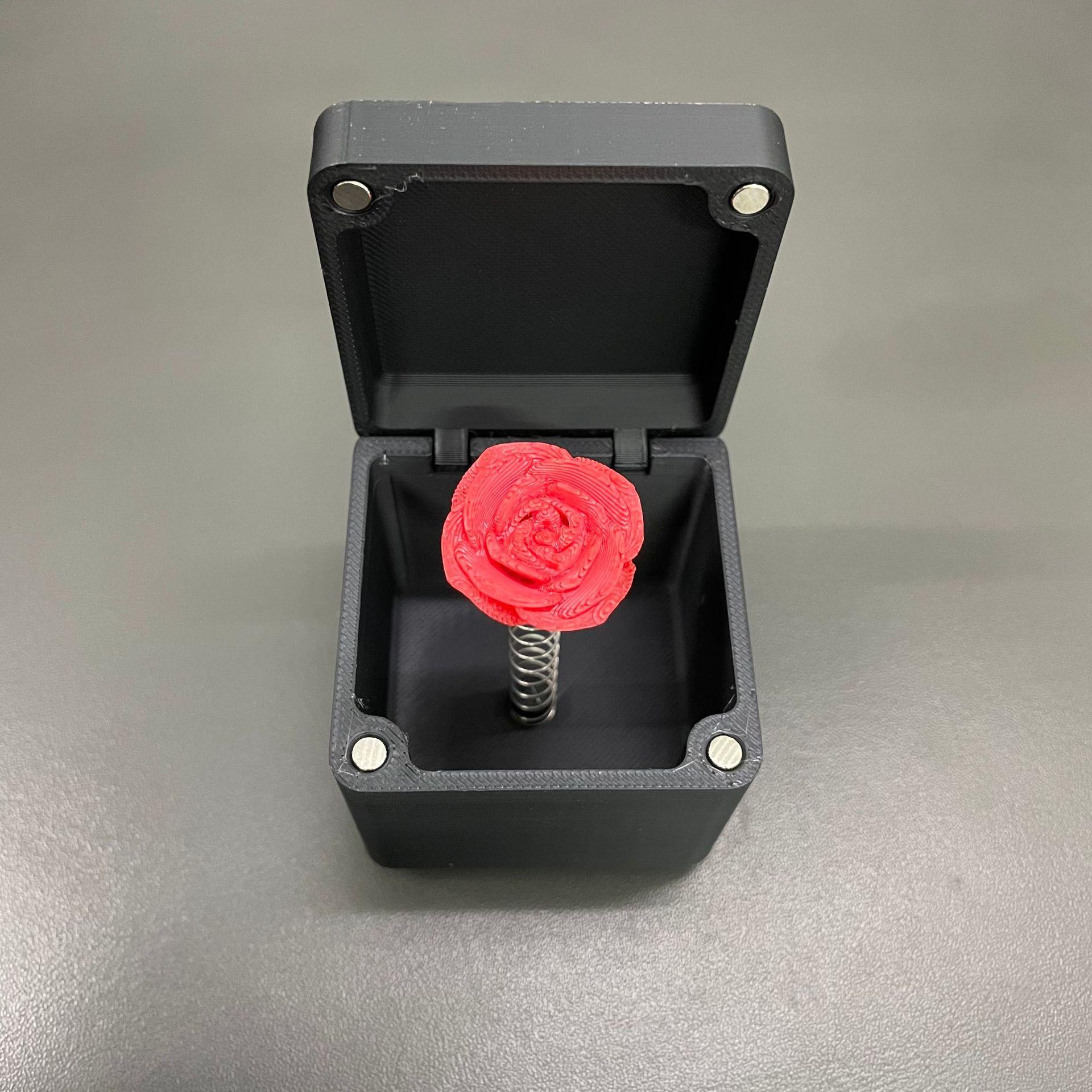 Heart Rose Gift Box Surprise Toy, Unique Design Heart Shape Packaging, Perfect for Special Occasions & Gifts