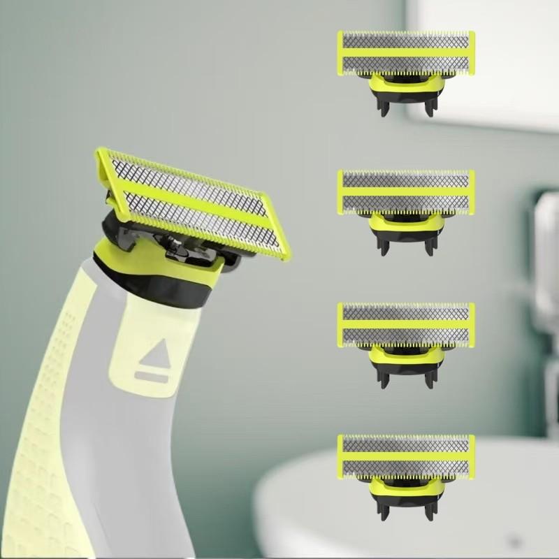 Philips Compatible Replacement Small T-Shape Blade Set, 3-Piece Kit for Qp2523/2527/6523 Models, Shaving Accessories