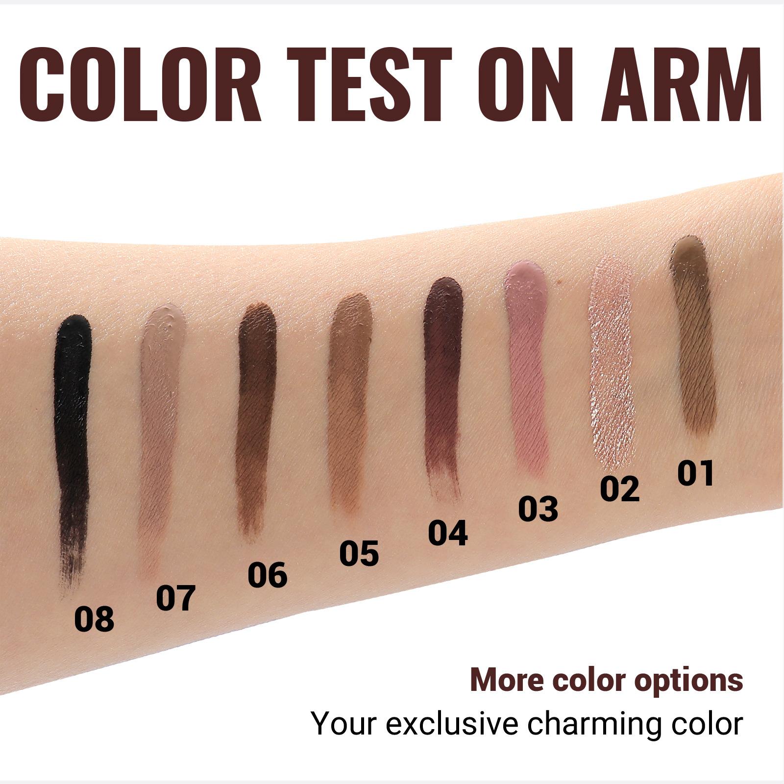 Women's 8-Shade Matte Liquid Eyeshadow Pen Kit - Velvety Mist Texture, Waterproof, Smudge-Proof, Blendable, Flawless Smooth, Long Lasting, 3D Eye Definition, Colorful Eyeshadow, Easy Beauty Products, Essential Cosmetic Set for Adults