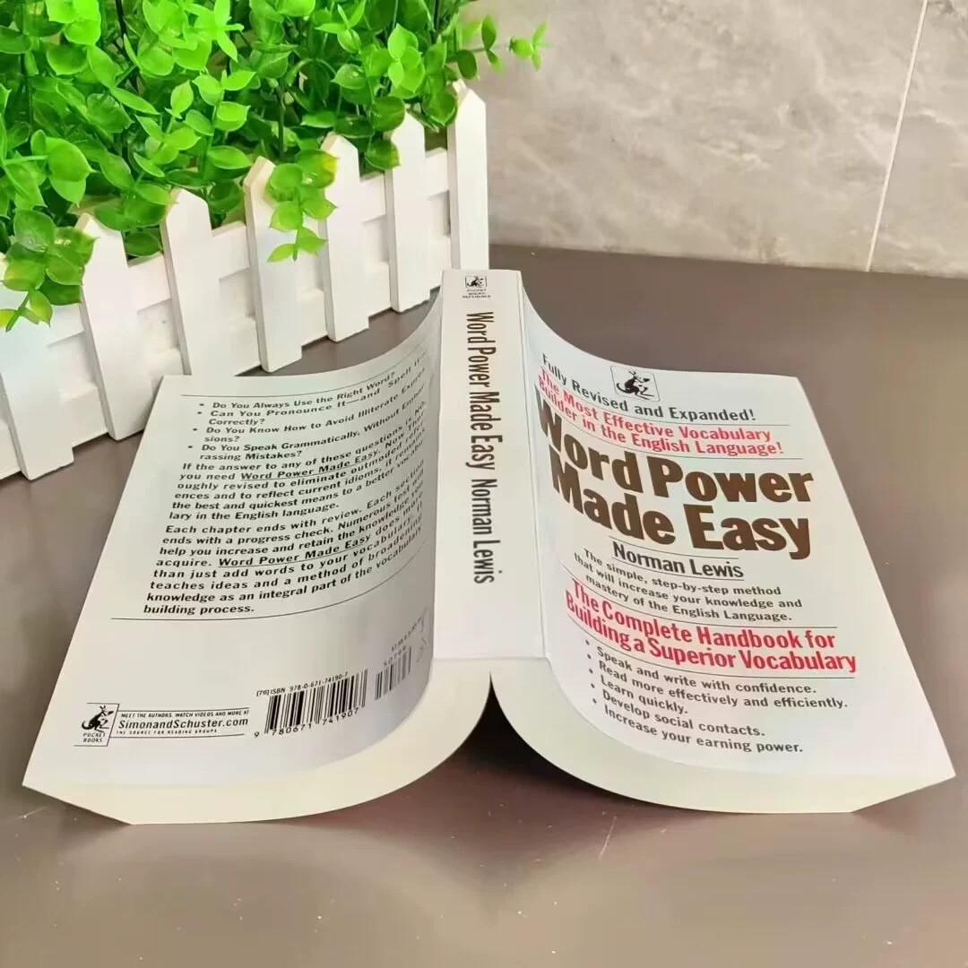 Word Power Made Easy, Original English Version, Essential Vocabulary Book, Enhance Your Language Skills, Perfect for Learners