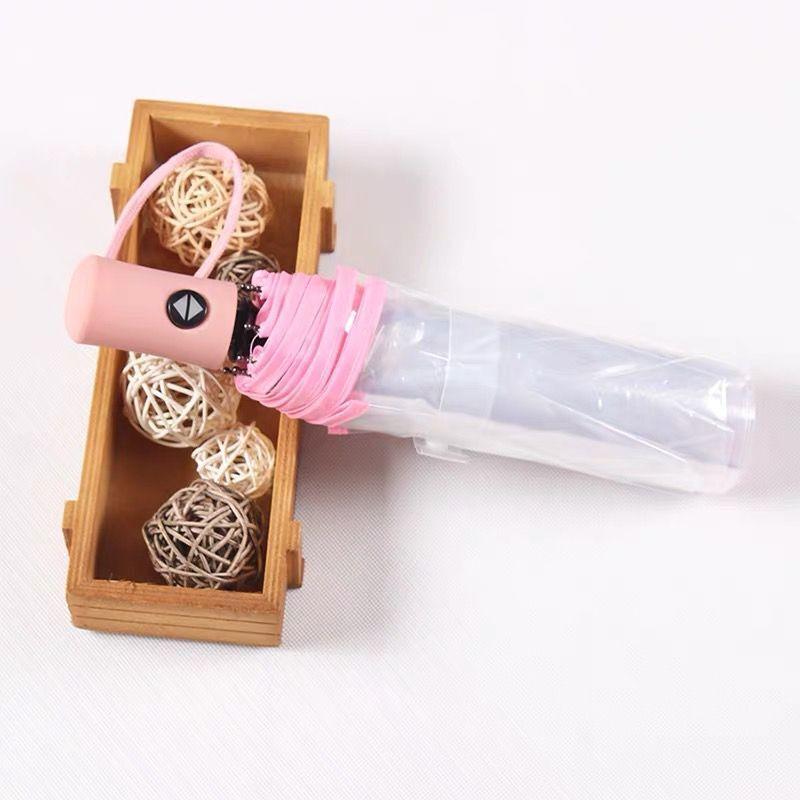Automatic Foldable Transparent Umbrella, Waterproof Durable Portable, Ideal Gift for Friends, Perfect for Rainy Days