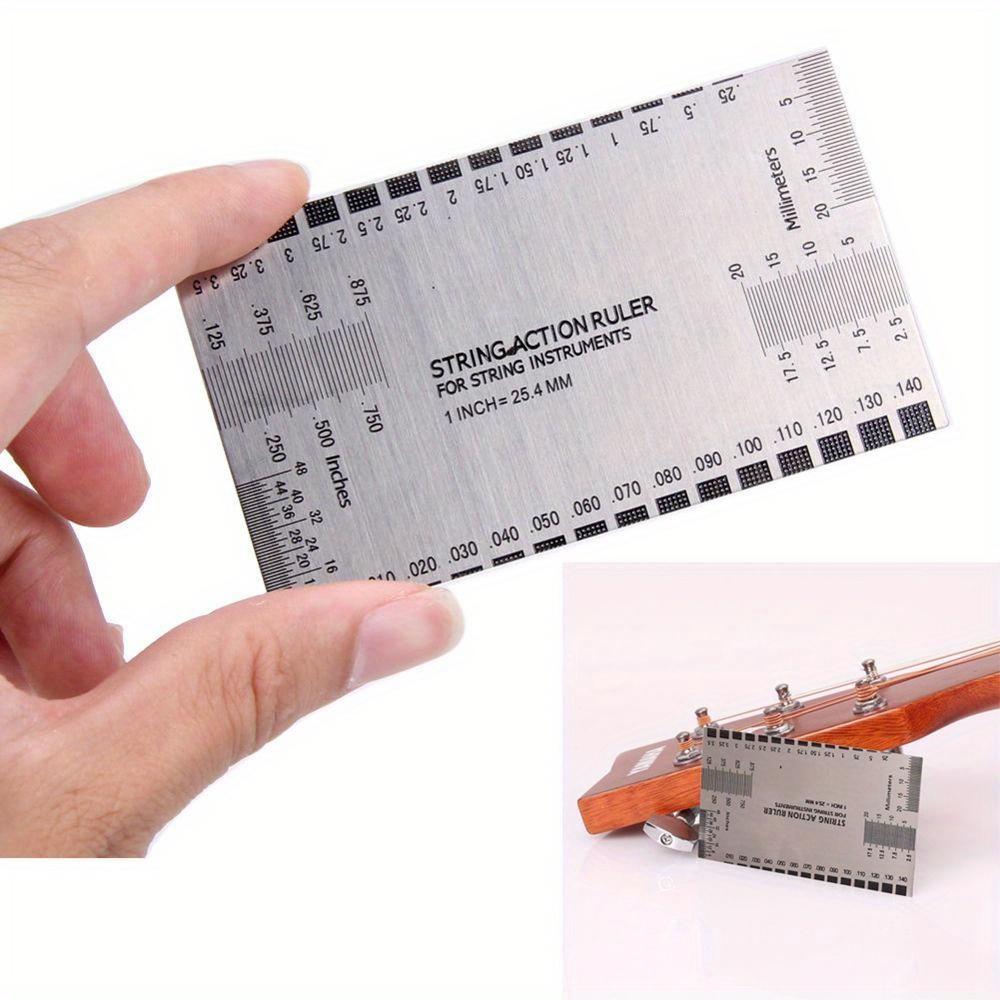 Guitar Setup Tool Set, Essential Guitar Maintenance Kit for Musicians & Beginners, Durable Design for Easy Installation