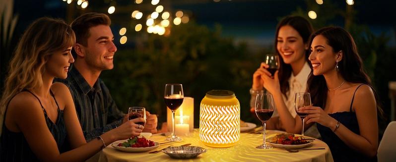 Solar Lanterns Outdoor Waterproof: Ceramic Hanging Lanterns Decorative Outdoor Table Decor Lamp for Garden Patio Porch Yard, dealsforyoudays