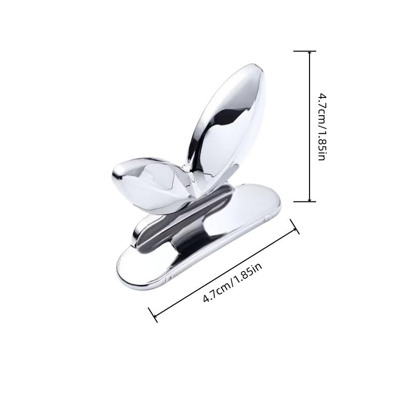 3-Pack Toilet Lid Handle, Self-Adhesive Leaf Design, Easy Install, Multi-Purpose Grip, Fits Toilet Lid/drawer/cabinet, Bathroom Home Accessories