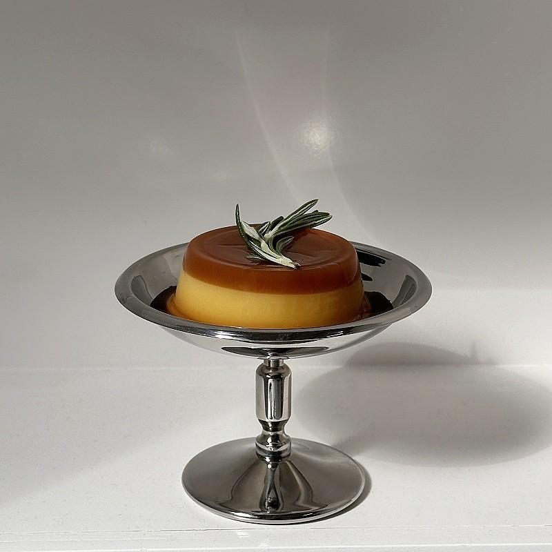 Stainless Steel Tall Dessert Cup, Pudding Cup, Ice Cream Cup, Home & Commercial Fruit Cup, Party Snack Cup, Durable and Stylish Design