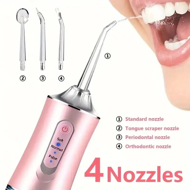 Portable Electric Tooth Stone Remover, Home Oral Care Water Jet, New Cross-Border Dental Cleaning Device, Convenient Household Use
