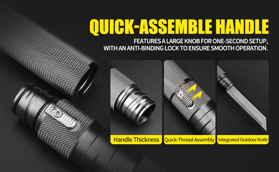 Wetactics MT-20 14-in-1 Folding Shovel – Outdoor Camping, Car, Off-Road, Home & Garden Tool with Adjustable Head, Knife, Fire Starter, Whistle, Glass Breaker, Bottle Opener & Nylon Pouch