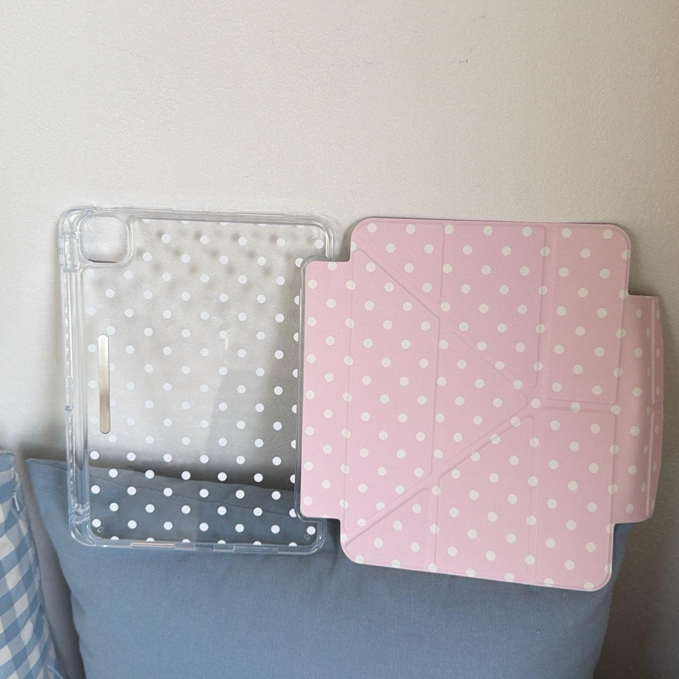 Acrylic Tablet Case for iPad Pro 12.9 Inch, Foldable Stand Design, Tablet Protective Cover, Durable Protection Cover, Stylish Gift for Girls & Women