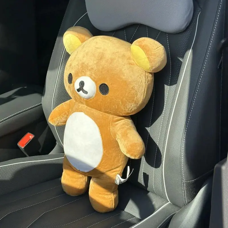 2026 New hot item 48cm Rilakkuma Plush Teddy Bear Plushies Lovely Animal Kuma Stuffed Doll Kawaii Room Deocr Toys Hobbies Festival Gift for Kids