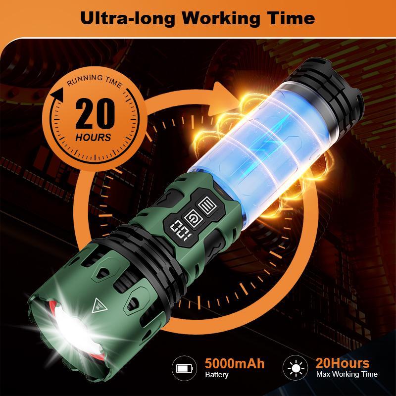 [New] Skyfire Flashlight 2011 Outdoor Lighting Reverse Charging Safety Lighting,Camping light function