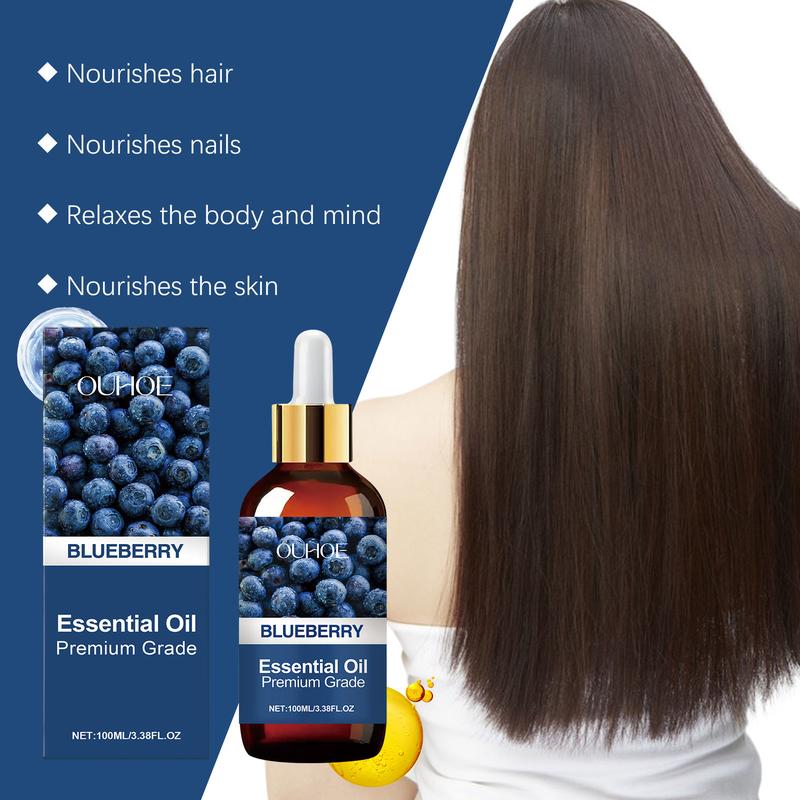 Ouhoe Blueberry Soothing Essential Oil, Moisturizing Hair Care, Full Body Skin Care, Nail Care, Multi-Functional Essential Oil Ouhoe Blueberry Soothing Essential Oil, Moisturizing Hair Care, Full Body Skin Care, Nail Care, Multi-Functional Essential Oil