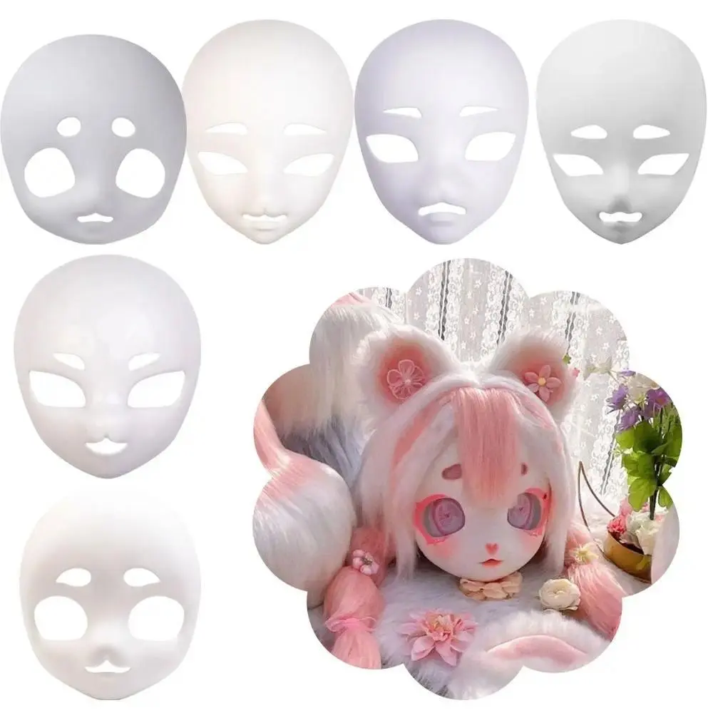Kawaii 3D Cosplay Kigurumi Base Beast Skull Mask DIY Plastic Fursuit Head Base Animal Fursuit Mask Anime Party