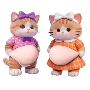 Squishies Multi-Functional Fidget Toy - Self-Adhesive Soft Door Stopper, Anti-Collision Wall Protector, Portable Mobile Phone Back Charm, Creative Desktop Decor