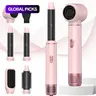 5-in-1 Hair Dryer Brush Hot Air Styler Kit, Blow Dryer Brush Set, Round Hair Brush for Blow Drying, for Straightening, Curling, Drying and Smoothing, Hair Styling Tools, Hairdryer Brush Blow Dryer Brush In One, Ideal Gift #GLOBAL PICKS