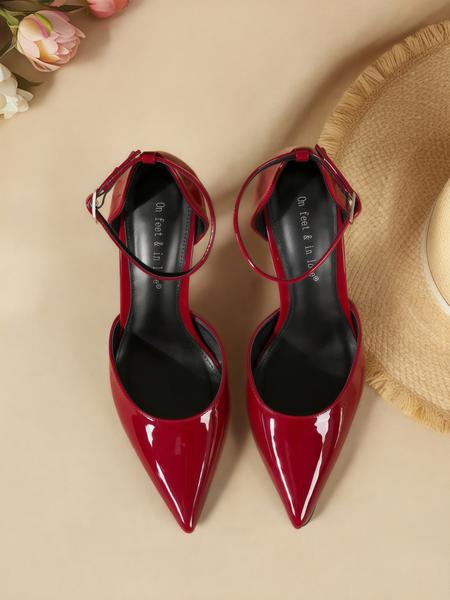 Women's Elegant Solid Color Pointed Toe High Heel Shoes, Fashionable Shoes for Daily Wear, Lightweight Breathable Comfortable Shoes for Women & Girls, Classy, Elegant Party Shoes
