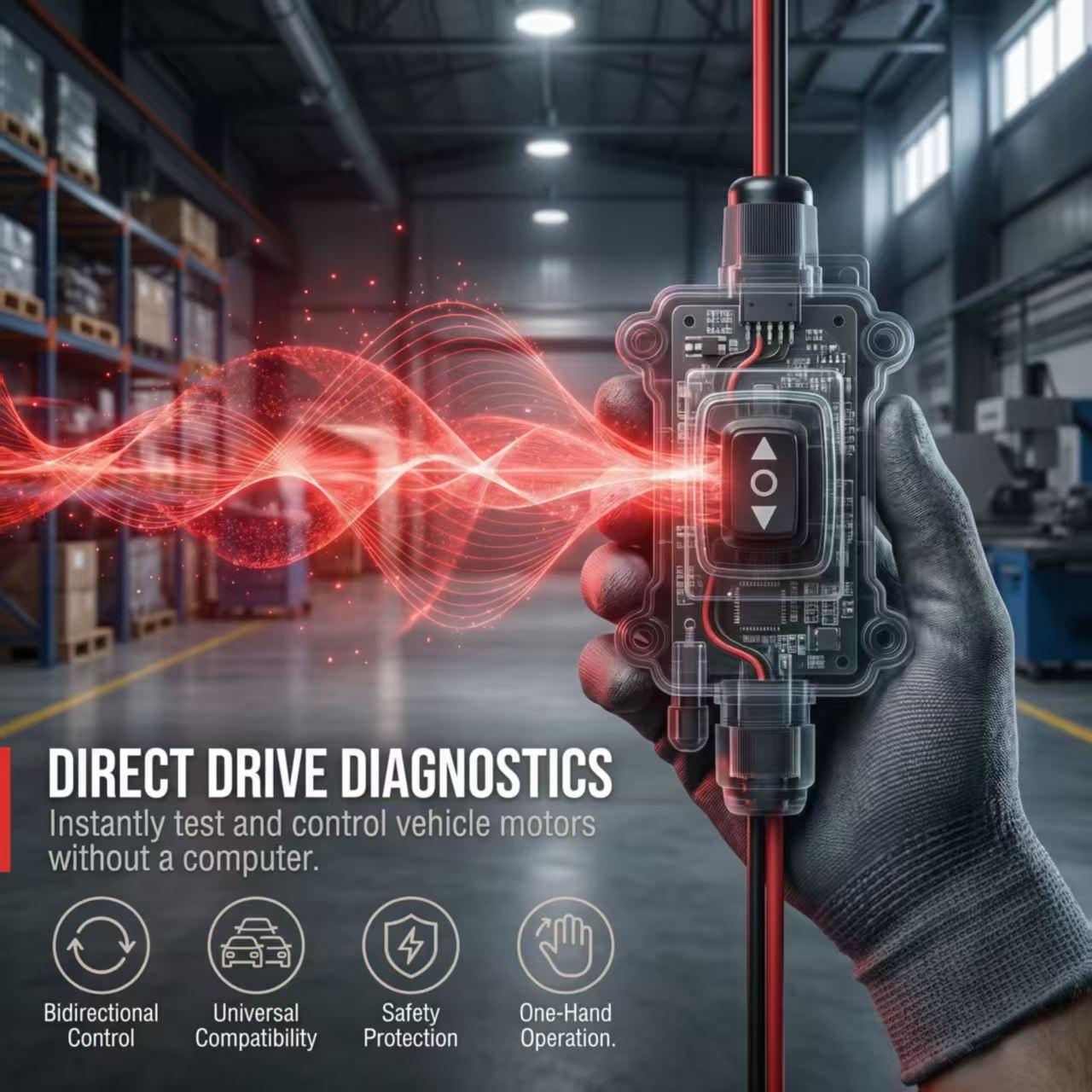 Universal Car Motor Diagnostic Tool, 2026 New Engine Light Evap Test Scanner and Battery Tester Check Engine Light, Cranking & Charging System Test Scanner Diagnostic for All Cars, Automotive Voltage Tester, Digital Automotive Tester