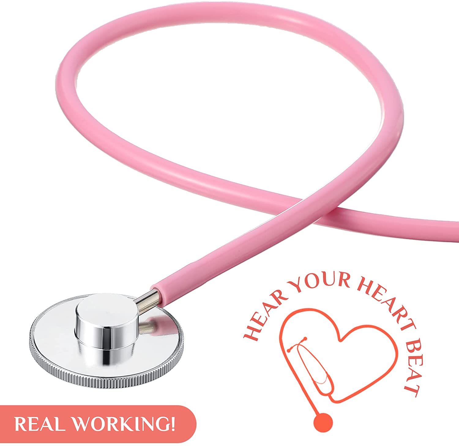Kids Stethoscope Toy Real Working Stethoscope for Children Role Play Nursing Costume Cute Doctor Medical Pretend Game Accessory Kids Stethoscope Toy Real Working Stethoscope for Children Role Play Nursing Costume Cute Doctor Medical Pretend Game Accessory