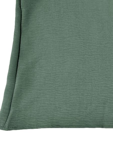 Women's Plain Blouse, Casual Round Neck Top for Spring & Fall, Women's Clothing for Daily Wear