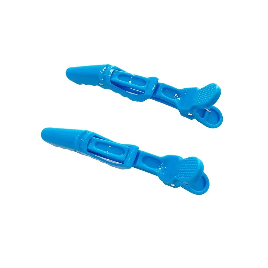 VSIGN A Pair Of White Pink Blue Color Hair Clips For Women Wig Accessories