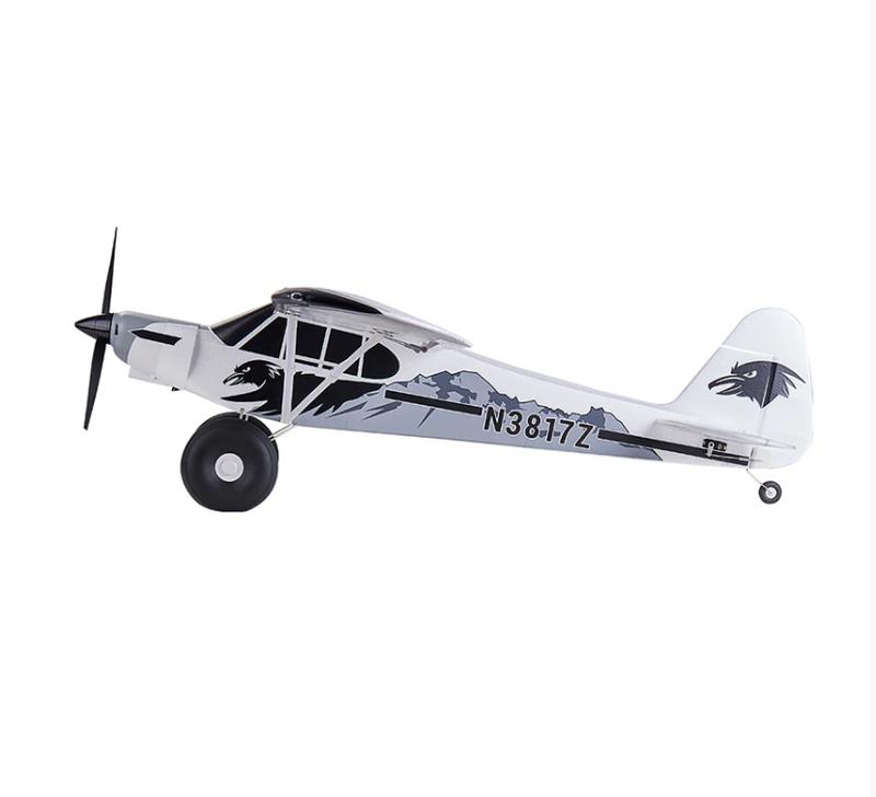 FMS 1300mm PA-18 Super Cub with Reflex V3, PNP / RTF  airlpane（RTF = plane, remote, battery, battery charger，PNP = plane only）