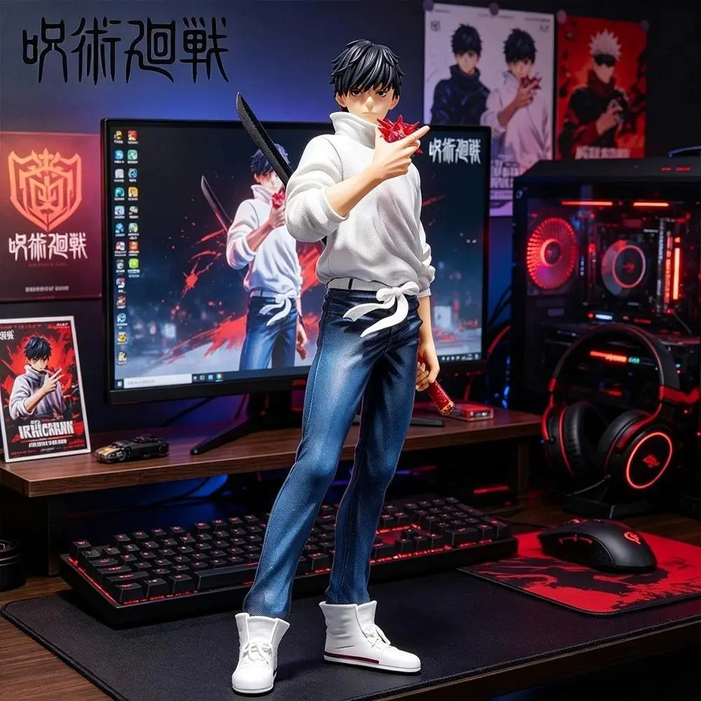 2026 Hot selling toys 21cm/8.27in Jujutsu Kaisen Anime Figure Okkotsu Yuta Action Figures Pvc Statue Desktop Ornamen Collection Model Toys Gifts Internet-famous toy