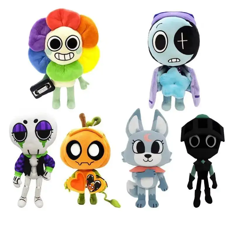 2026 Cute Dandy's World Plush Toys Xmas Game Cute Pumpkin Gourdy Plush Stuffed Doll Birthday Gifts Toys Room Decoration
