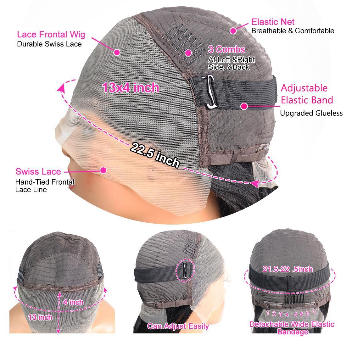 Bling Hair Kinky Curly Wigs Human Hair 13x4 Transparent Lace Front Wigs 36 40 Inch 13x6 HD Lace Frontal Wig Curly Human Hair Wigs  For Women Pre Plucked 180% Density