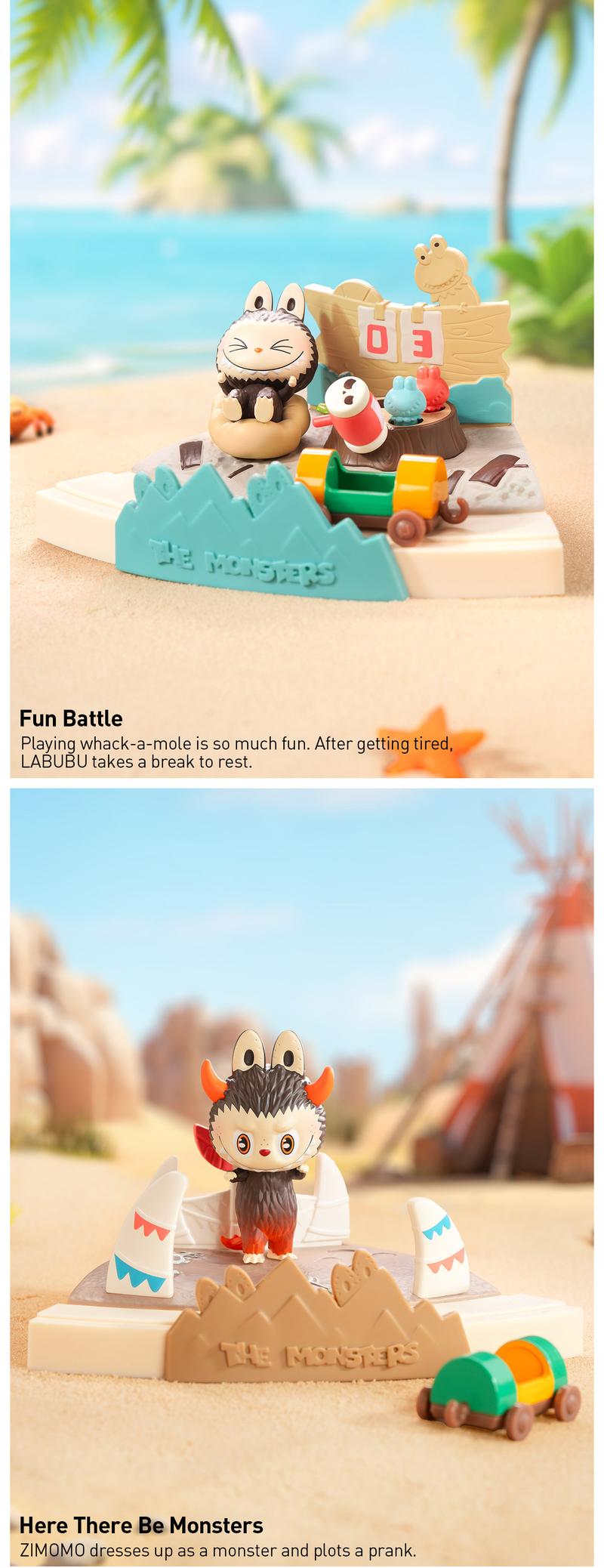 POP MART THE MONSTERS Playing Games Series Scene Sets, Blind Box, Mystery Box