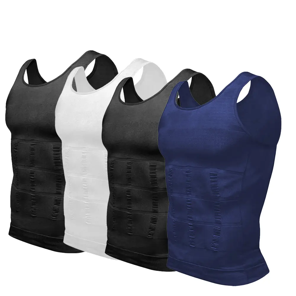 Women's Nylon Fabric Seamless Compression Shapewear Tank Top, 1-3 Multiple Packs, Tummy Control Waist Tightening Undershirt, Seamless Fit, Hand Wash, Everyday Wear