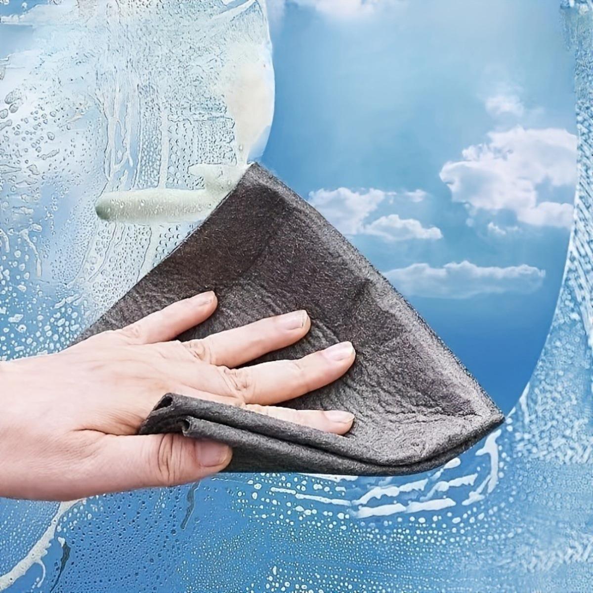 Magic multifunctional seamless scouring pad, thickened high-absorbency special non-watermark towel, lint-free and mark-free polishing, suitable for windows, mirrors, automobiles, kitchens, bathrooms, stainless steel, screens and other scenarios