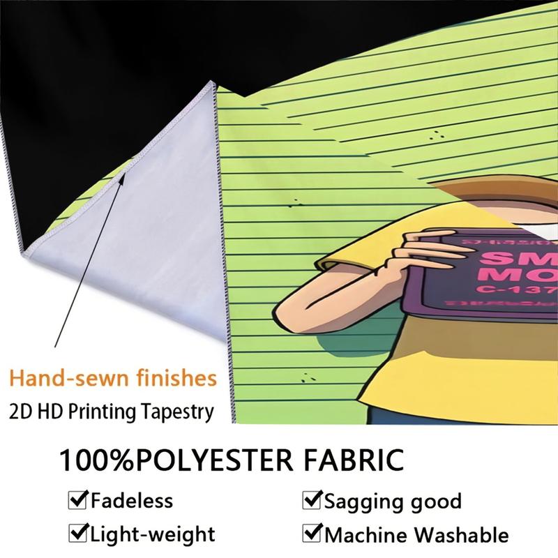 Rick And Morty Patterned Tapestries, Fashionable Room Flags, Unique Wall Art In The Living Room And Bedroom, Very Special Gifts Rick And Morty Patterned Tapestries, Fashionable Room Flags, Unique Wall Art In The Living Room And Bedroom, Very Special Gifts