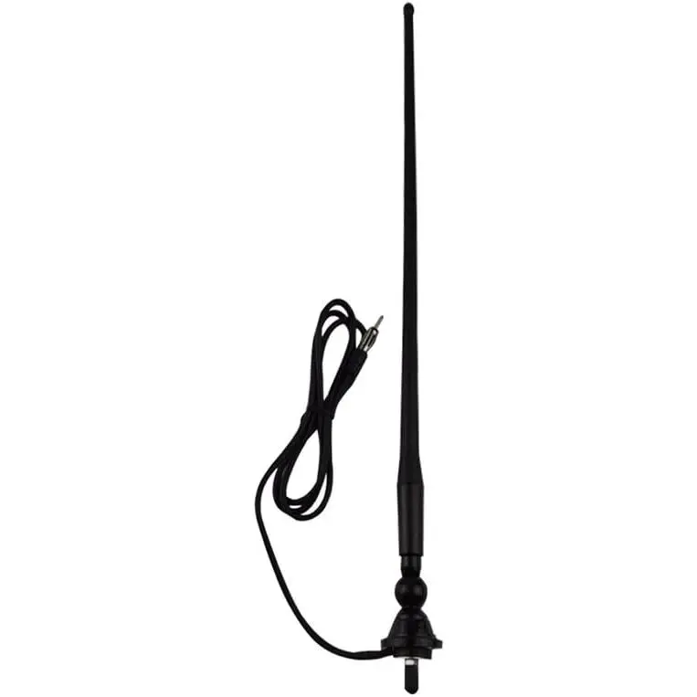Marine Radio Antenna 3.0mm Connector Rubber Duck Dipole Flexible Mast FM AM Antenna for Boat  ATV UTV RZR