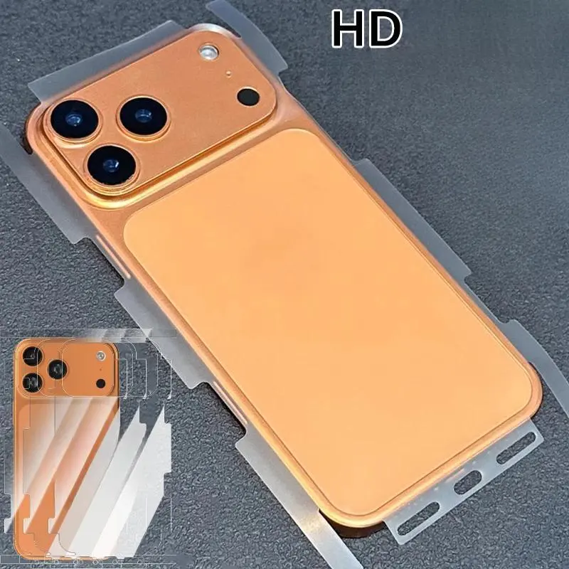 For Apple iPhone 17 16 Pro Max 17 Air 17Pro Wrap Side Edge Back Protector Scratch Autorepair HD Soft TPU Hydrogel Film