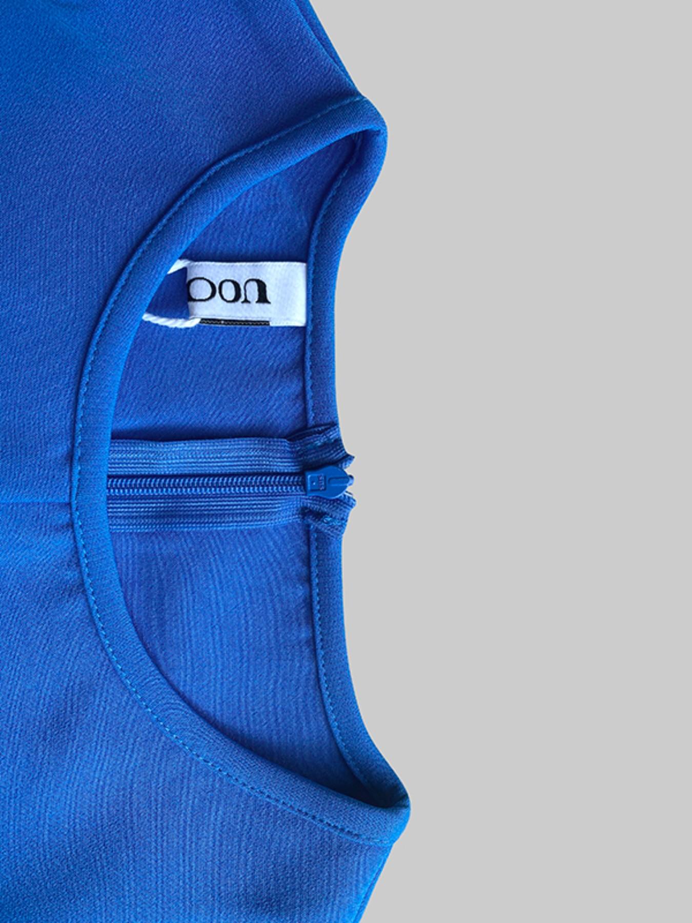 Loose Sleeveless Pleated Solid Color Round Neck Mid-Length Dress, Casual Fashion for Women, Elegance, Comfortable and Stylish