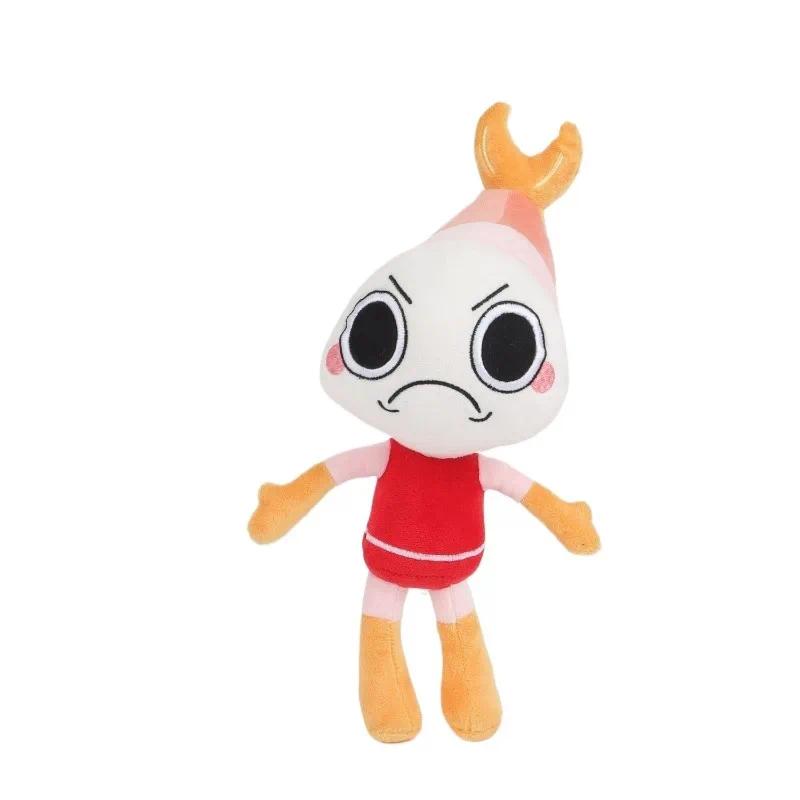 New Dandy's World 35cm Plush Cute Dandy World Scrap Stuffed Horror Game Goob Pebble Plushie Soft Pillow Doll Children Gifts Doll